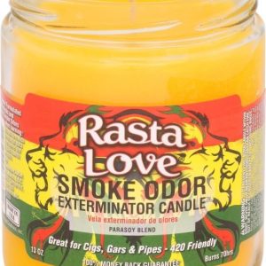 Smoke Odor Candle Rasta Love 13OZ