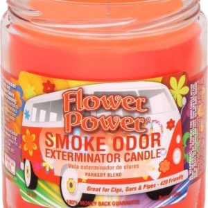 Smoke Odor Candle Flower Power 13OZ