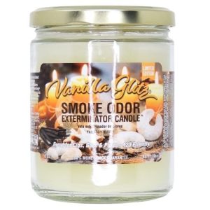 Smoke Odor Candle Vanilla Glitz 13OZ