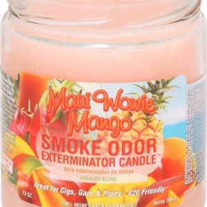 Smoke Odor Candle Maui Wowie Mango 13OZ