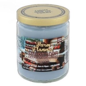 Smoke Odor Candle Warm Flannel 13OZ