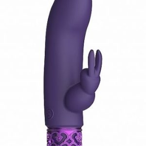 Royal Gems Dazzling Powerful Rabbit 10 Speed Vibrator Purple