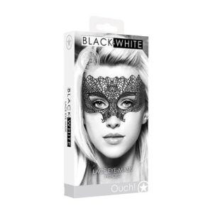 Black & White Lace Mask Princess