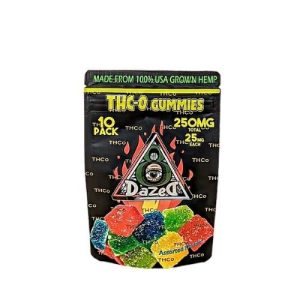 Dazed THC-O Gummy 25MG/Gummy 10 Pack