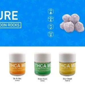 Not Your Bakery THC-A Moon Rocks 7g Do-Si-Dos Indica