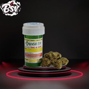 Sticky GreenKush RX 1g Flower 20ct Jar Pineapple Express