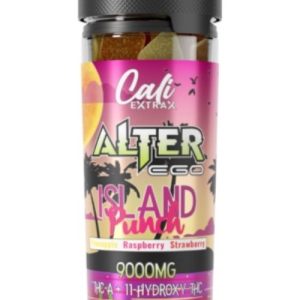 Cali Extracts Alter Ego 9000mg THC-A Gummies Island Punch