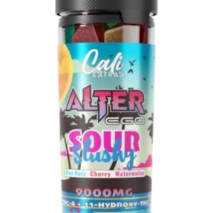 Cali Extracts Alter Ego 9000mg THC-A Gummies Sour Slushy