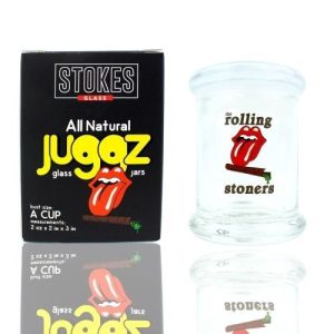 Stokes Juggz Glass Jars A Cup 2oz Yummy