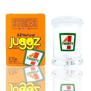 Stokes Juggz Glass Jars B Cup 6oz Twenty