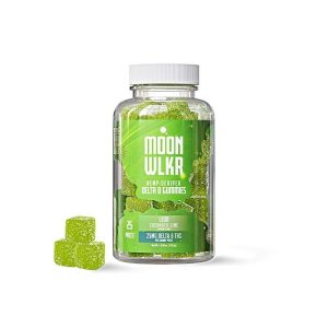 Moon Wlkr Gummy D8 Ieda Cucumber Lime 25ct 25MG/Piece
