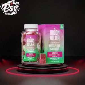 Moon Wlkr Gummies Delta 9 25ct Galatea (Raspberry Kiwi)