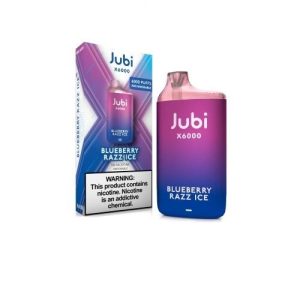 Jubi Blueberry Razz Ice X6000 10ct
