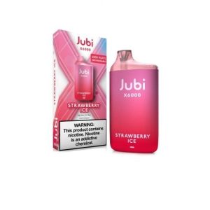 Jubi Strawberry Ice X6000 10ct