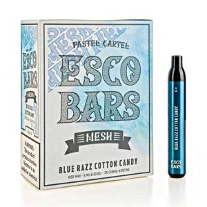 Esco Bar Blue Razz Cotton Candy