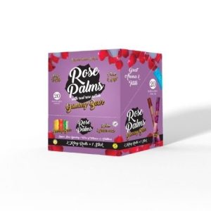 Rose Palms Slim Size Box 20ct Display 3pk Gummy Bear