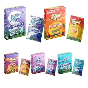 Fruit Cuts Terp Wraps 20ct Display Blueberry Cream