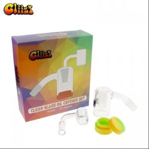 Gliizy Clear Glass Oil Catcher Set 14 Male/90D Design A2