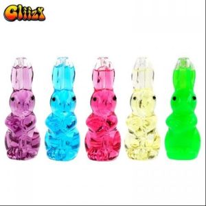 Gliizy 5in Rabbit Glycerin Hand Pipe Green