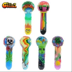 Gliizy 5in Glass Hand Pipe Skull