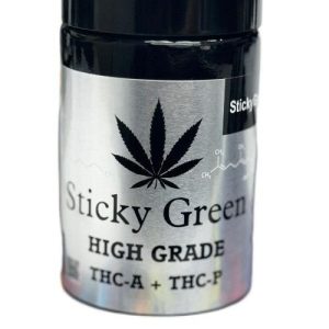 Sticky Green 7G High Grade THCA+THC-P Flower Silver Kush Hybrid