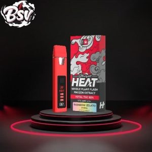 Heat Frozen Extract THC 1g Disposable Rainbow Zelato