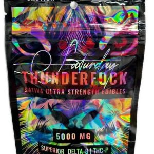 Saturday 5000mg D8/THC-P Thunder Fuck Sativa