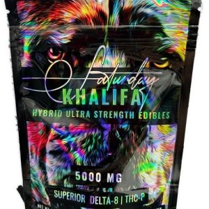 Saturday 5000mg D8/THC-P Khalifa Hybrid