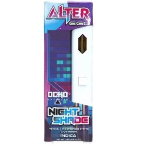Ocho Alter Ego 3.5g Disposable Live Resin Night Shade Indica