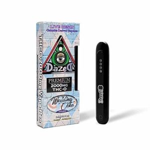 Dazed Titanz 2 Gram THC-O Disposable Wedding Cake Hybrid