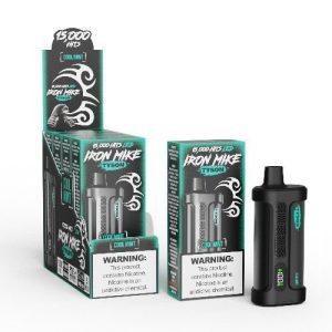 Iron Mike 15,000 Puff LED Disposable Cool Mint