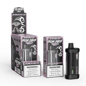 Iron Mike 15,000 Puff LED Disposable Watermelon Bubble Gum
