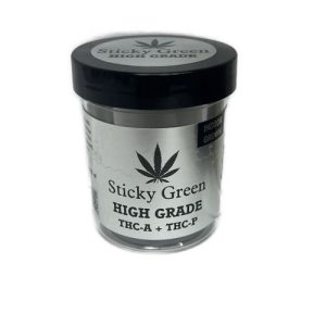 Sticky Green High Grade THCA+THCP 3.5G Indica Silver Kush