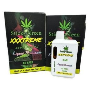 Sticky Green XXXtreme Liquid Diamond 5g Dispo OG Kush