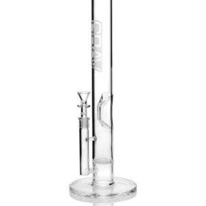 Grav Large Straight Base Water Pipe Clear