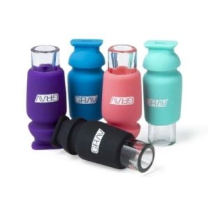 Grav Silicone Glass Crutch Dark Teal