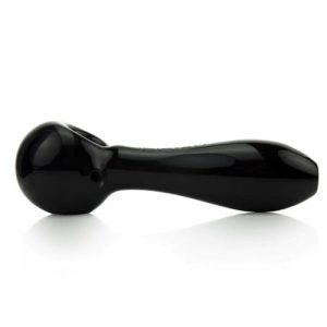 Grav Large Spoon Hand Pipe Black