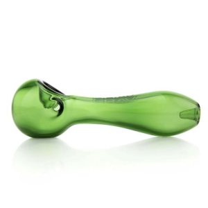 Grav Large Spoon Hand Pipe Lake Green