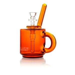 Grav Coffee Mug Pocket Bubbler Amber