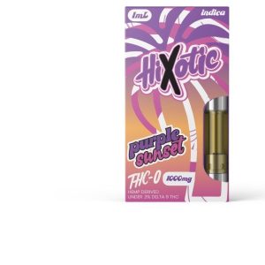 Hixotic Purple Suneset Cartridge THC-O 1000MG Indica