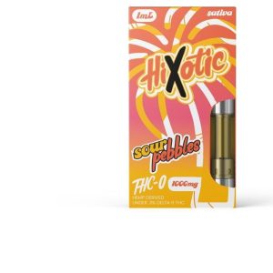 Hixotic Sour Pebbles Cartridge THC-O 1000MG Sativa