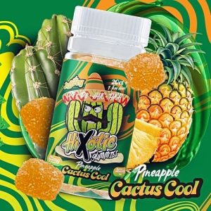 HiXotic Jeffrey D9+D8+HHC+THCH Gummies Pineapple Cactus Cooler