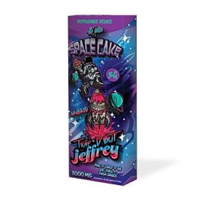 HiXotic Trap'd Out Jeffrey 3000mg 3g Disposable Space Cake
