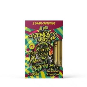Hixotic Trap'd Out Jeffrey 2g Cartridge Zombies OG Indica