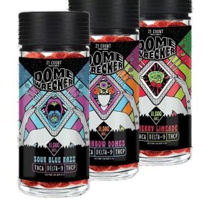 Dome Wrecker 21ct 11,000mg THC-A Gummies Cherry Limeade