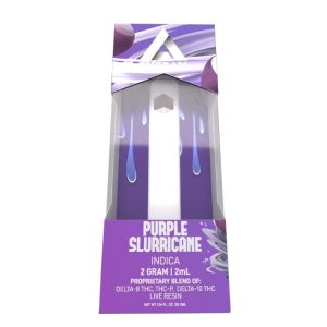 Extracts New Live Resin 2G Disposable Purple Slurricane Indica