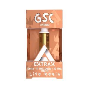 Extrax 2G Cart HXY11-THC,D10-THC, THC-H GSC Live Resin Hybrid