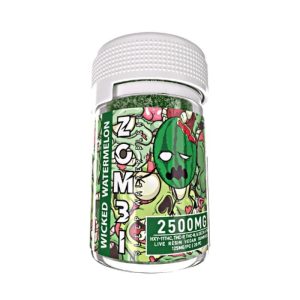 Zombi 2500MG 20Ct Gummy HDXY 11,THC-P,THC-H, D8 WickedWatermelon