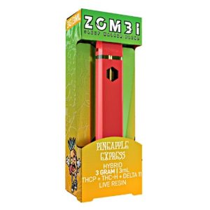 Zombi 3G Disposable D11, THC-P, THC-H Live Resin Pineapple Expre