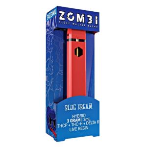 Zombi 3G Disposable D11, THC-P, THC-H Live Resin Blue Dream